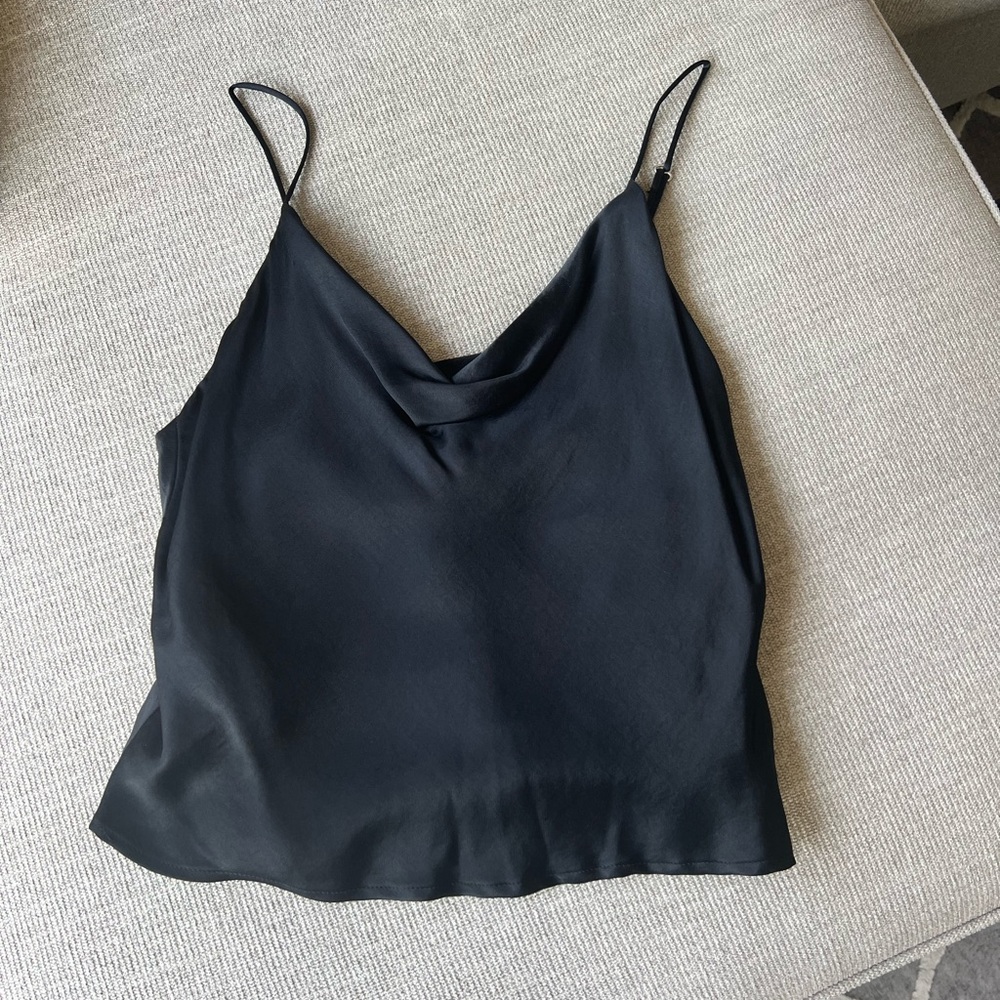 Zara Tank with Cowl Neck
